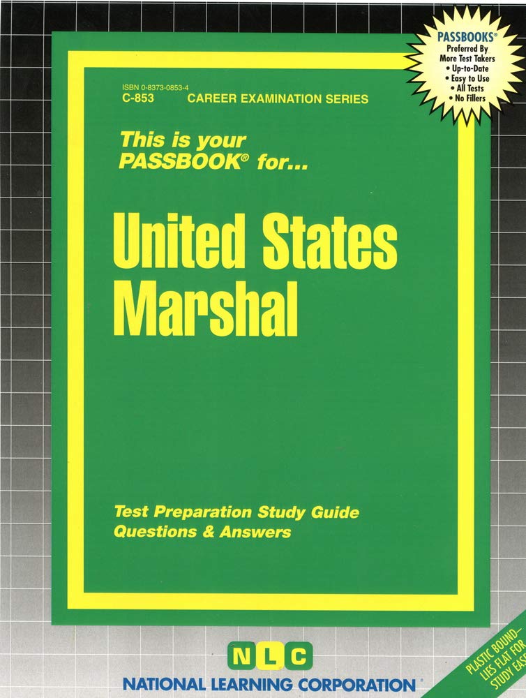 United States Marshal(Passbooks) (Career Examination Series),Used