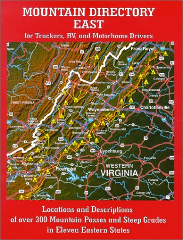 Mountain Directory East for Truckers, RV, and Motorhome Drivers,Used
