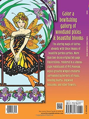 Floral Fairies Coloring Book (Dover Fantasy Coloring Books),Used