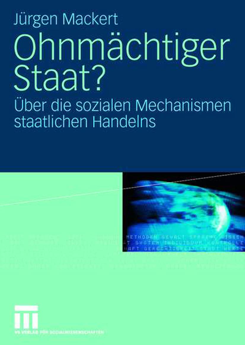 Ohnmchtiger Staat?: ber die sozialen Mechanismen staatlichen Handelns (German Edition),Used