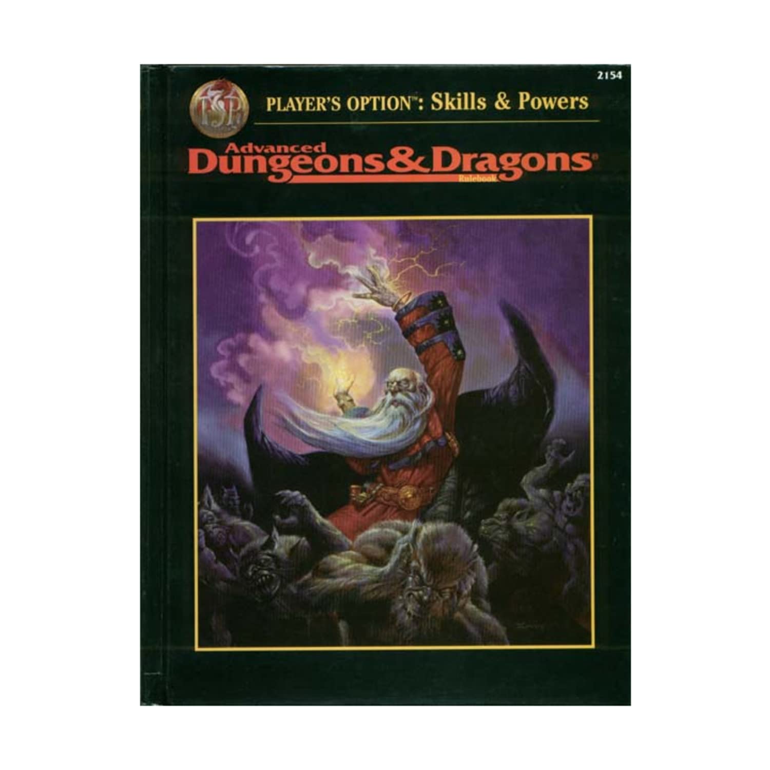 Player's Option: Skills & Powers (AD&D Fantasy Roleplaying Rulebook, 2154),Used