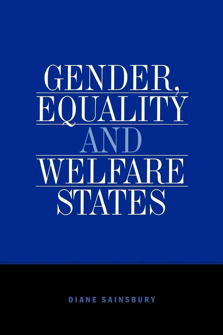 Gender, Equality and Welfare States,New