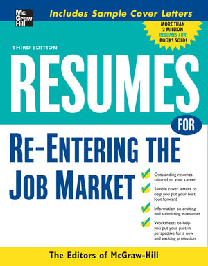 Resumes for ReEntering the Job Market,Used