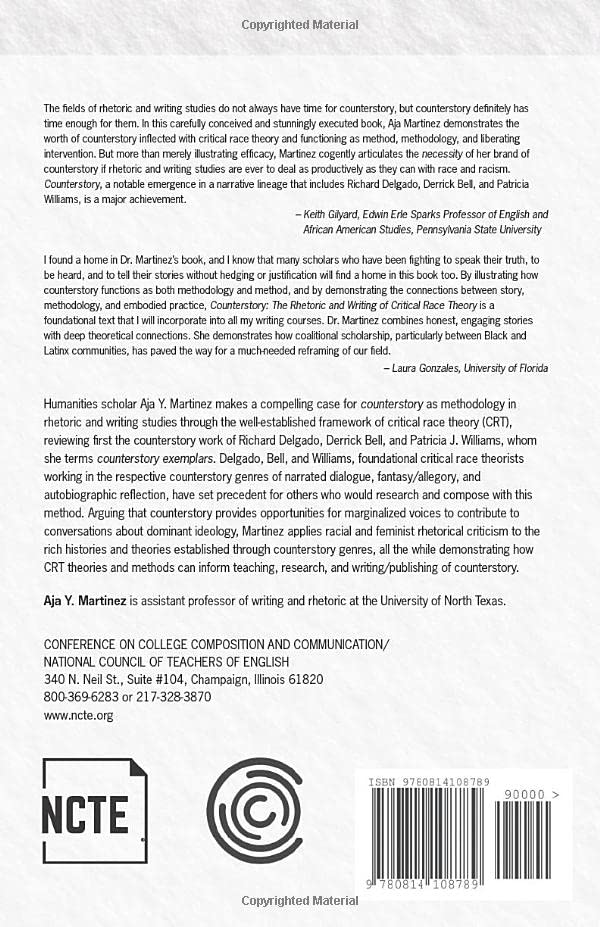 Counterstory: The Rhetoric and Writing of Critical Race Theory (Studies in Writing and Rhetoric),Used