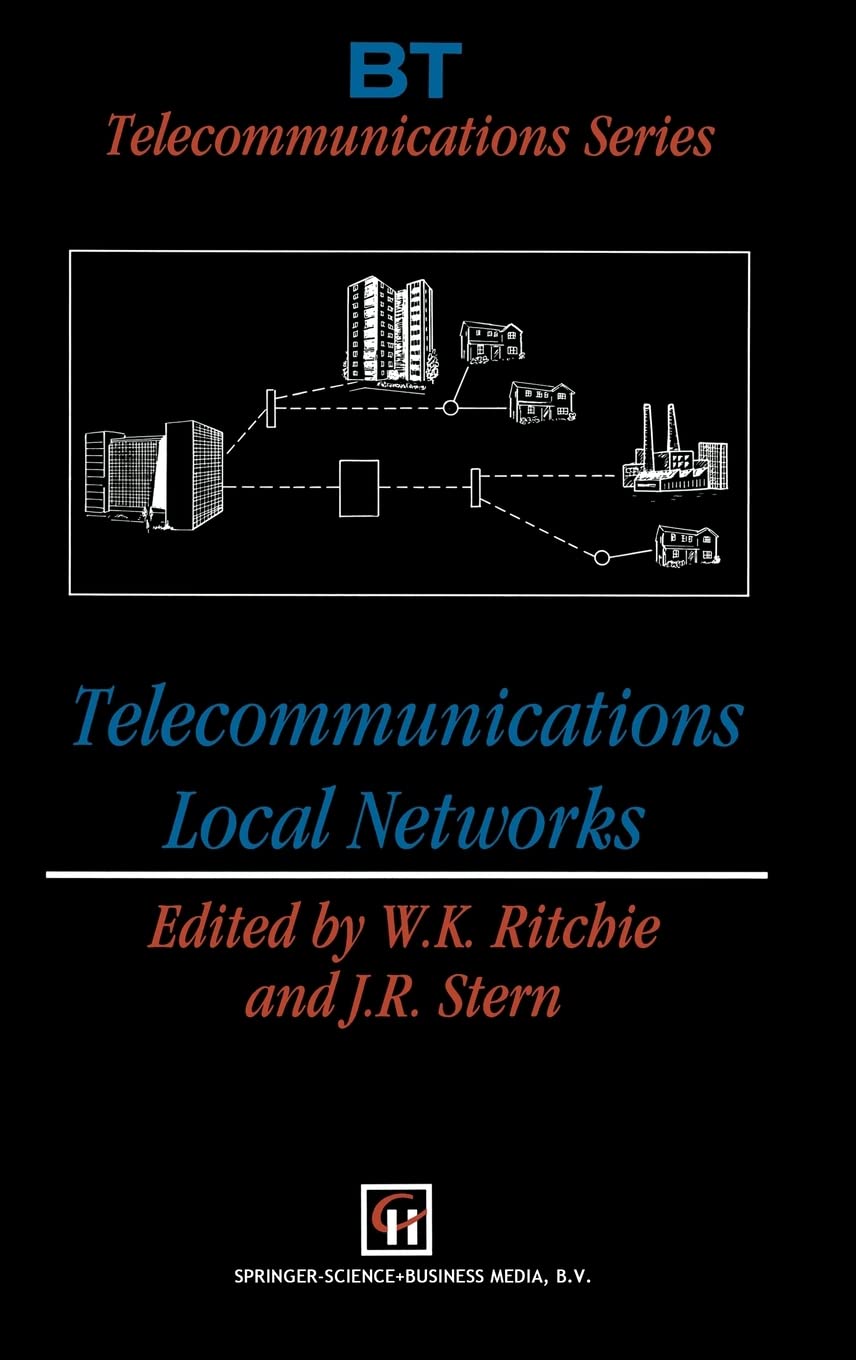 Telecommunications Local Networks (BT Telecommunications Series),Used