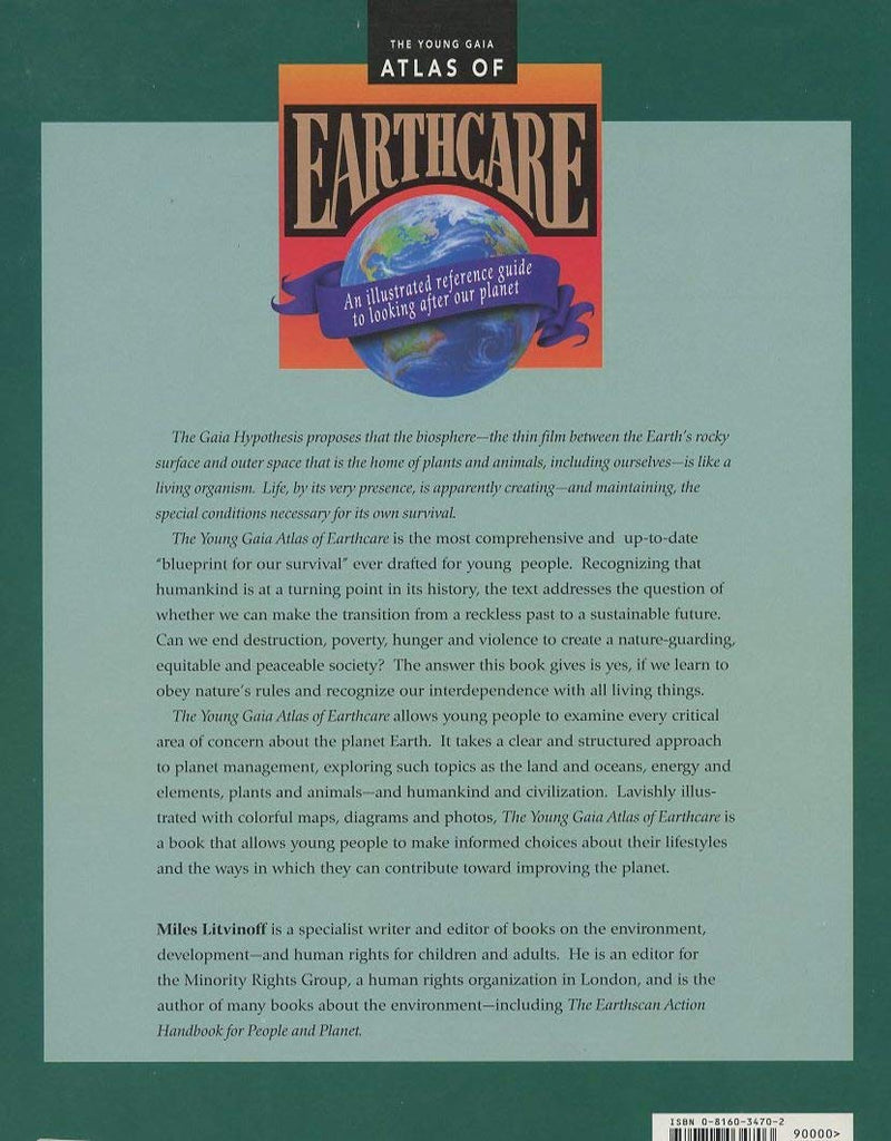 The Young Gaia Atlas of Earthcare: An Illustrated Reference Guide to Looking After Our Planet,Used