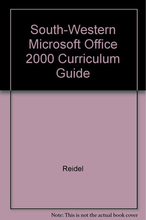 SouthWestern Microsoft Office 2000 Curriculum Guide,Used