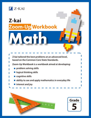 ZoomUp Workbook Math Grade 5,Used