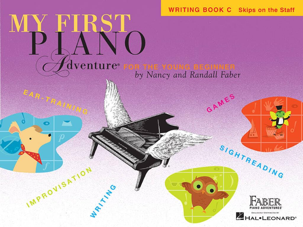 My First Piano Adventure  Writing Book C (Piano Adventure's),Used