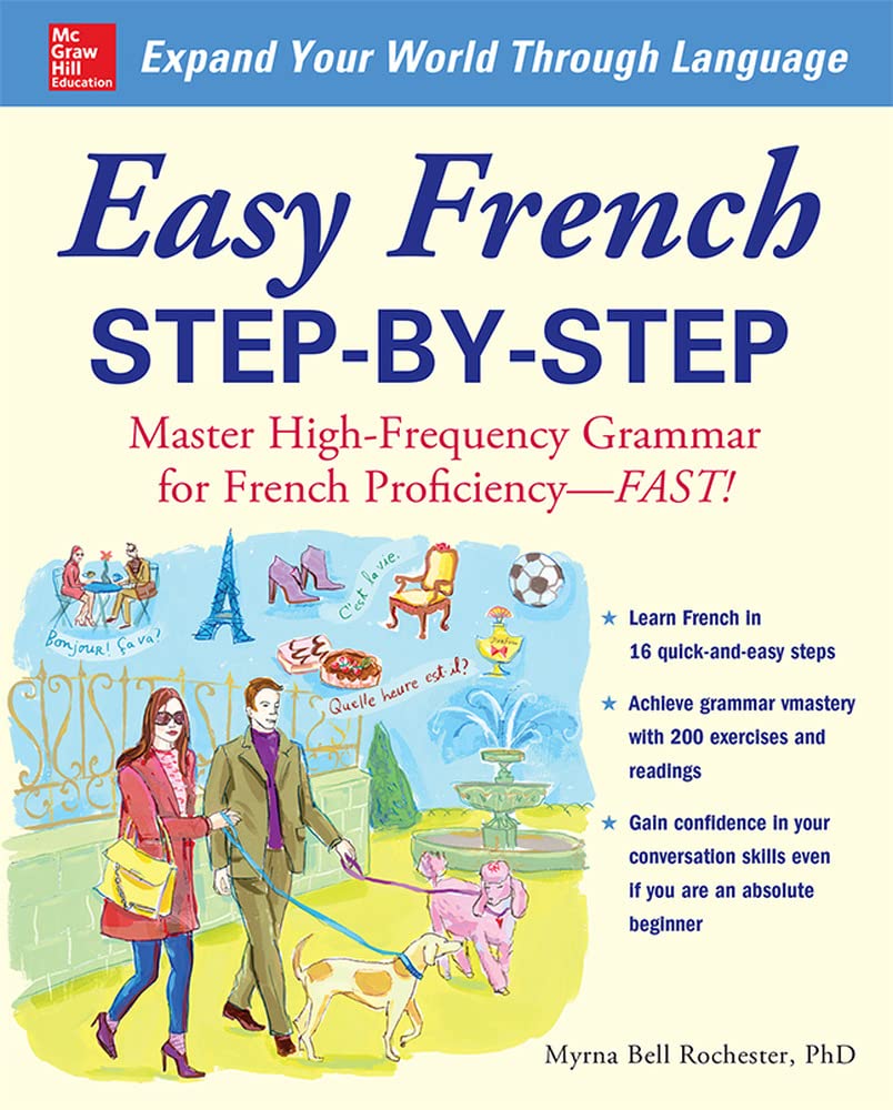 McGraw-Hill Education Easy French Step-by-Step Language Guide