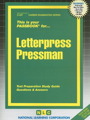 Maintainer's Helper;Career Examination Passbooks (Career Examination Series),Used
