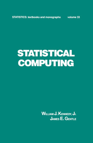 Statistical Computing (Statistics: A Series of Textbooks and Monographs),Used