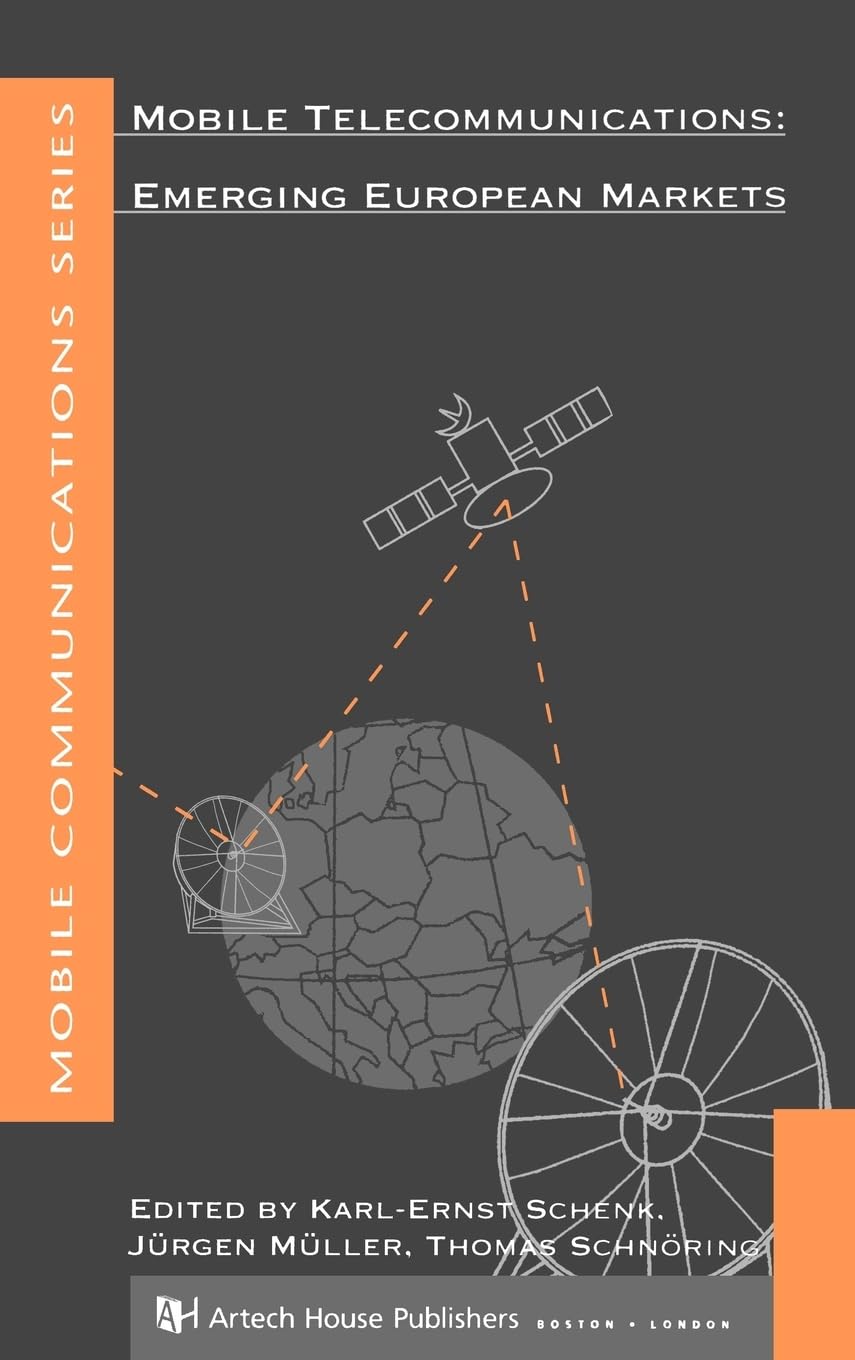 Mobile Telecommunications: Emerging Eur (Artech House Mobile Communications),Used