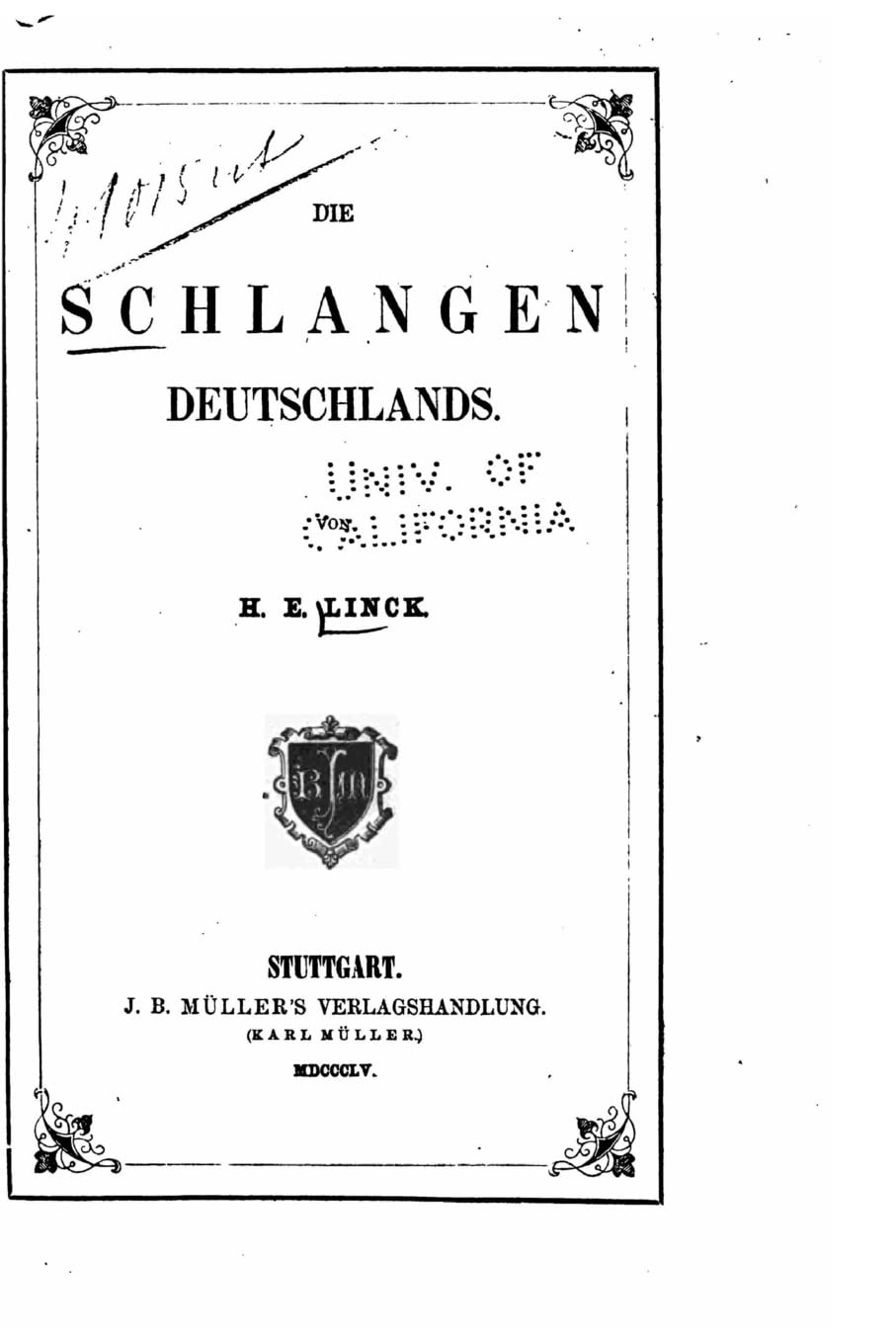Die Schlangen Deutschlands,Used