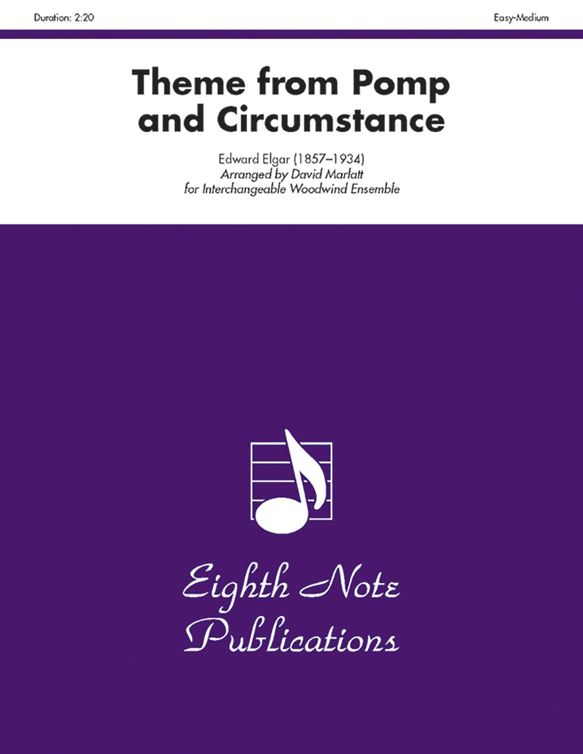 Theme (From Pomp And Circumstance): Score & Parts (Eighth Note Publications),Used