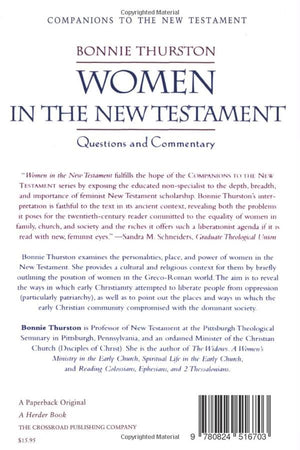 Women in the New Testament: Questions and Commentary (Companions to the New Testament),Used