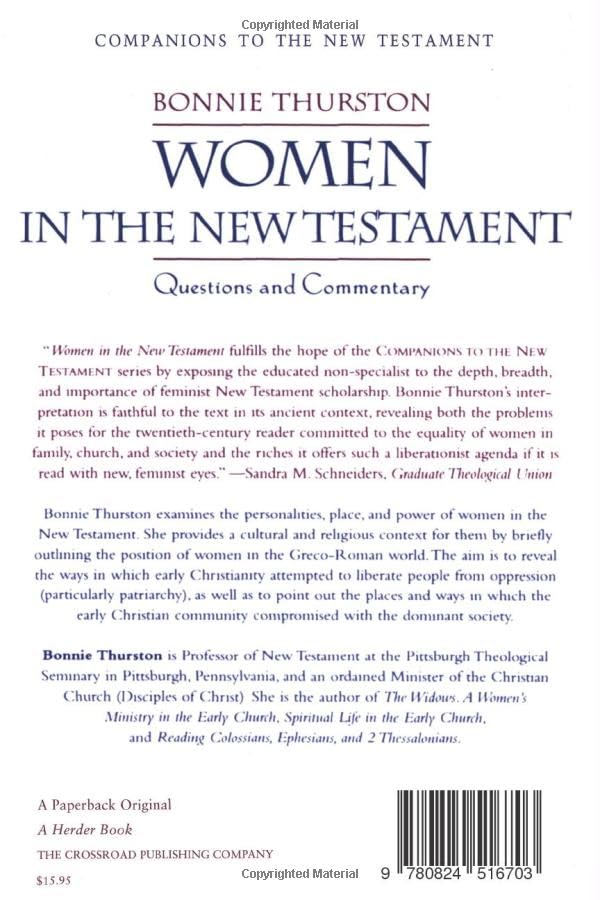 Women in the New Testament: Questions and Commentary (Companions to the New Testament),Used