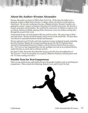 The Crossover: An Instructional Guide for Literature  Novel Study Guide for 4th8th Grade Literature with Close Reading and Wri,Used