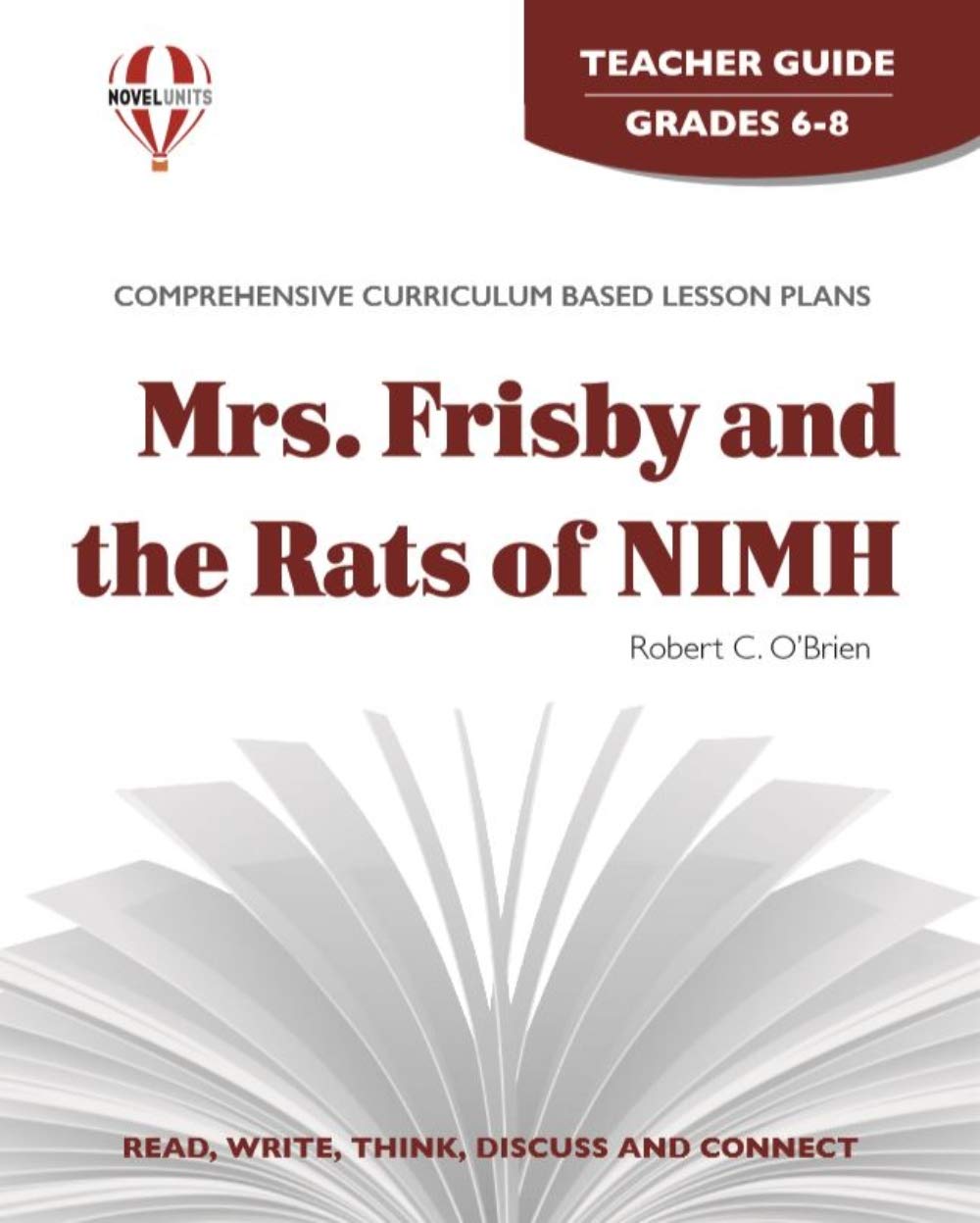 Mrs. Frisby And The Rats Of Nimh  Teacher Guide By Novel Units,Used