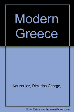 Modern Greece,Used