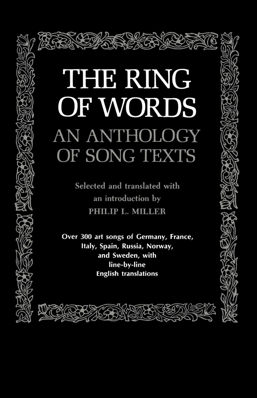 The Ring of Words: An Anthology of Song Texts (Norton Library (Paperback)),New