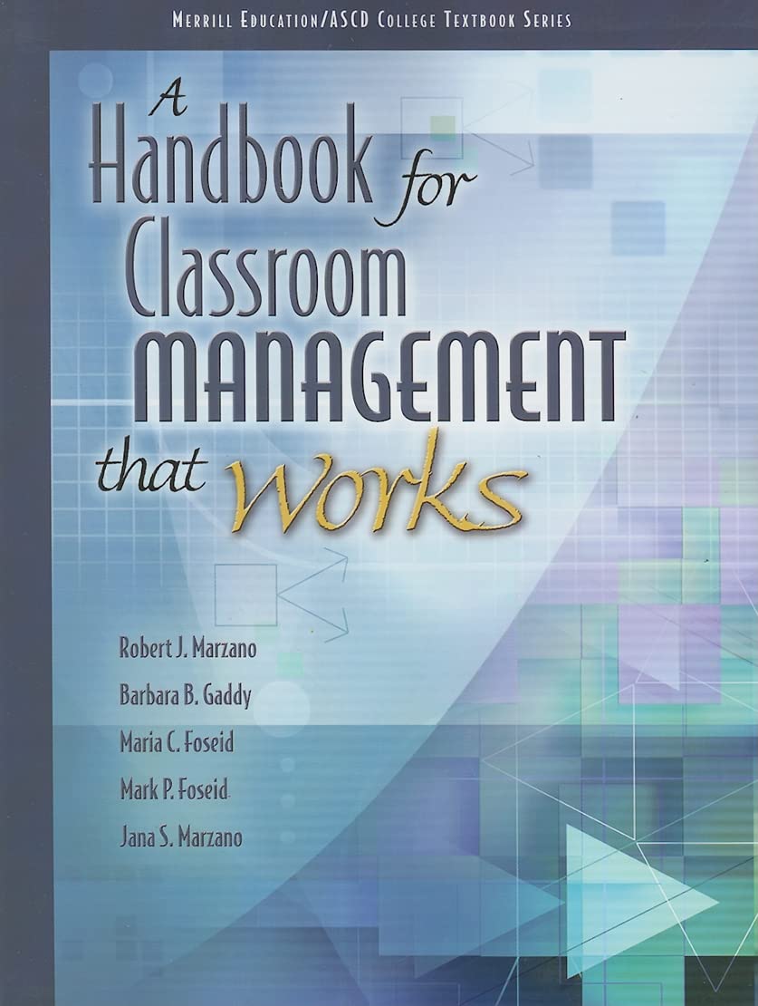 Handbook for Classroom Management that Works, A,Used