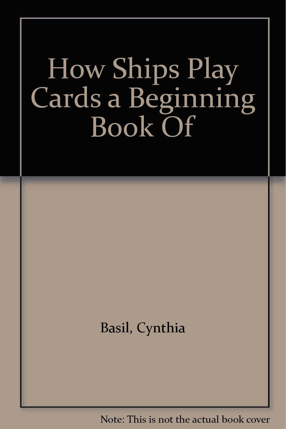 How Ships Play Cards,Used