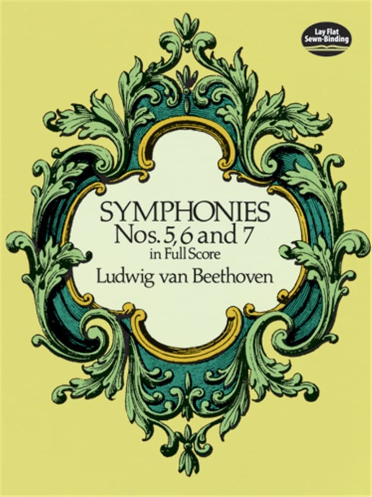 Symphonies Nos. 5, 6 and 7 in Full Score (Dover Orchestral Music Scores),Used
