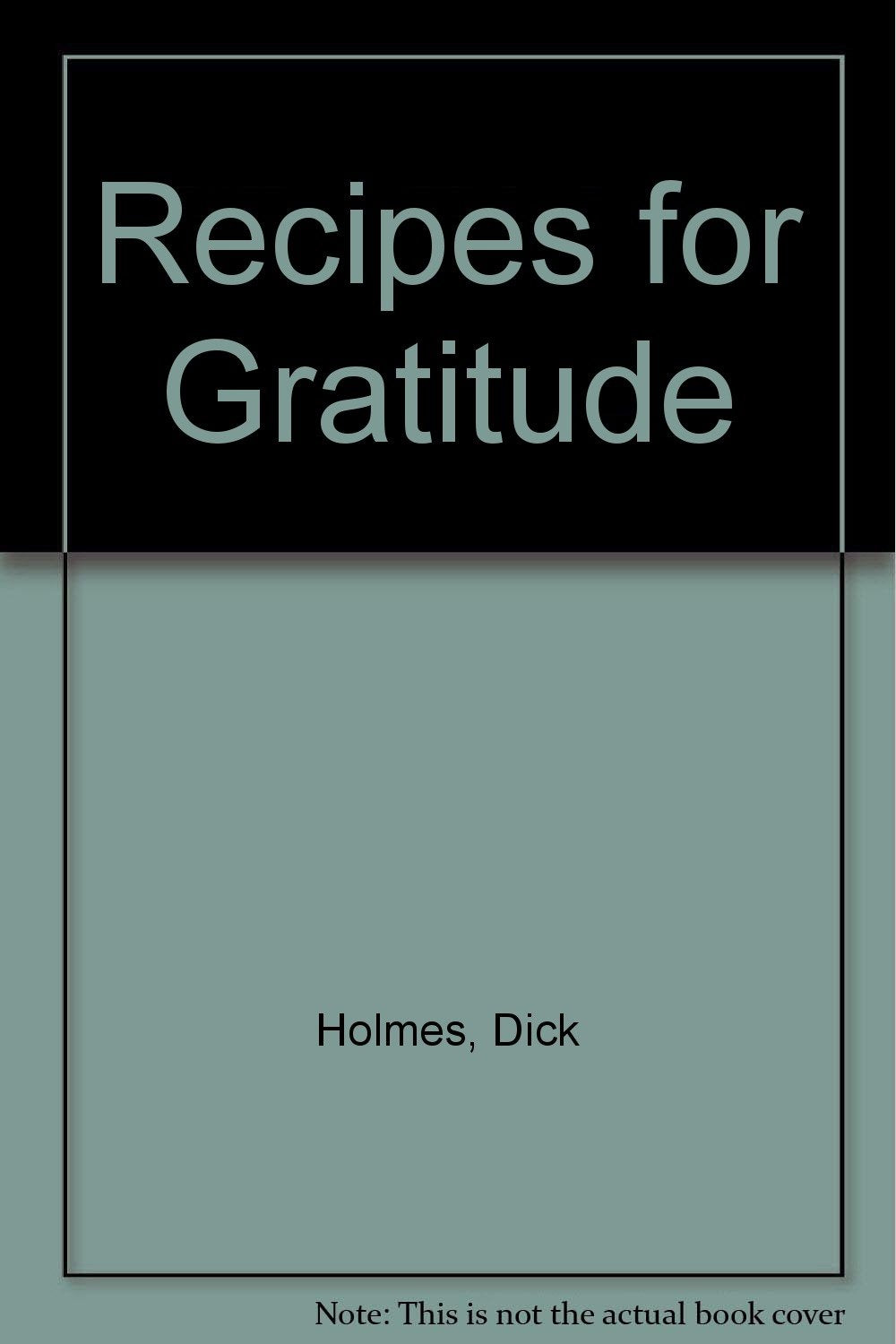 Recipes for Gratitude,Used
