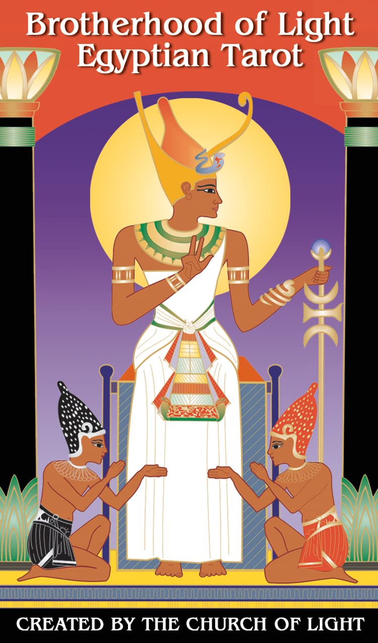 Brotherhood of Light Egyptian Tarot,Used