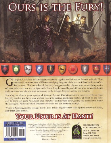 A Song Of Ice And Fire Roleplaying Game by Green Ronin Publishing - Adventures In The Seven Kingdoms