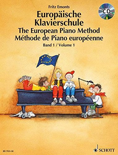 The European Piano Method  Volume 1: Book/CD,Used