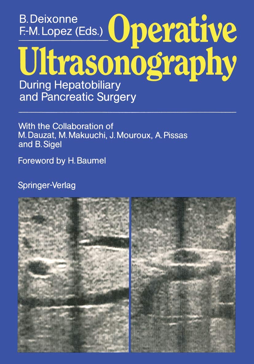 Operative Ultrasonography: During Hepatobiliary and Pancreatic Surgery,Used