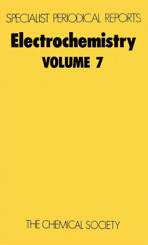 Electrochemistry: Volume 7 (Specialist Periodical Reports, Volume 7),Used