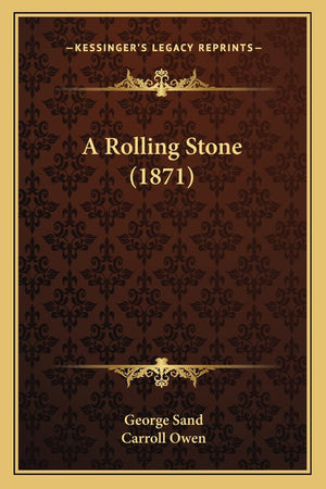 A Rolling Stone (1871),Used