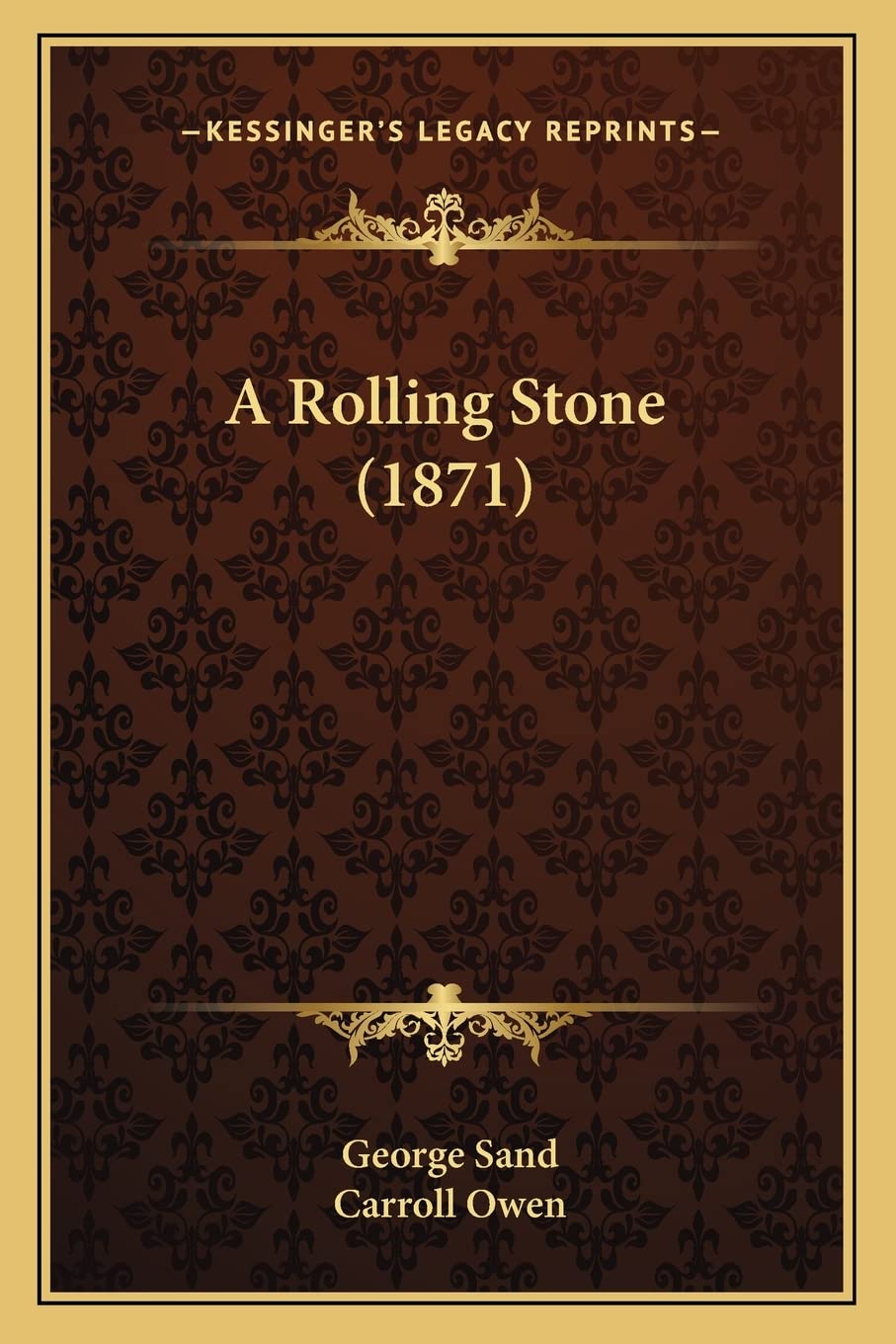 A Rolling Stone (1871),Used