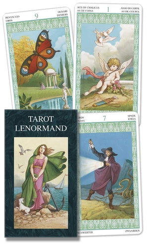 Tarot Lenormand (English and Spanish Edition),Used
