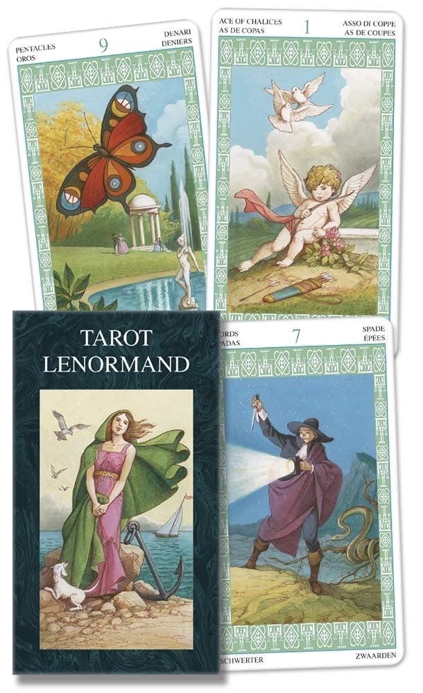 Tarot Lenormand (English and Spanish Edition),Used