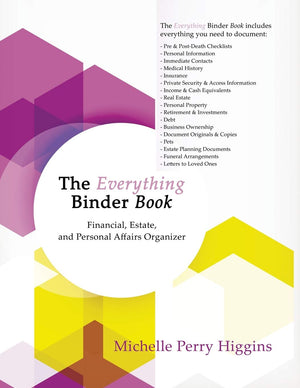 The Everything Binder Book: Financial, Estate, and Personal Affairs Organizer,Used
