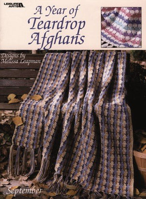 A Year of Teardrop Afghans,Used