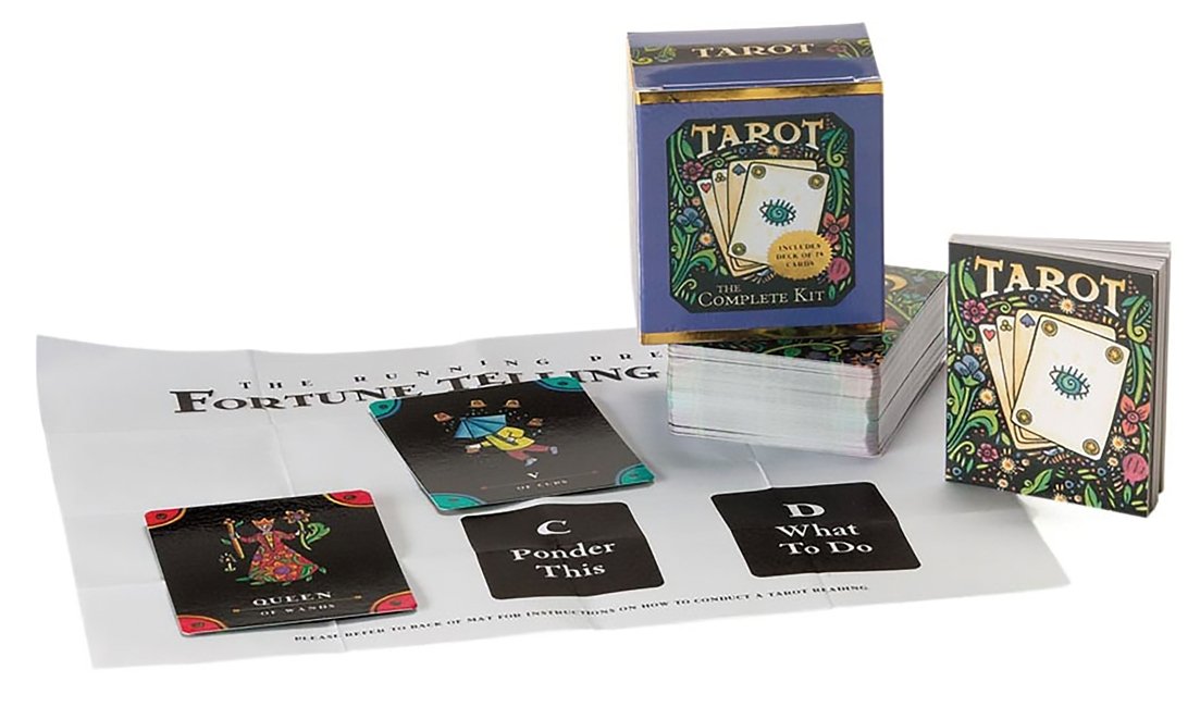 Tarottarot Card Deck And Book Set Complete Mega Mini Kit Fortune Telling Men Women Teen (Rp Minis),New