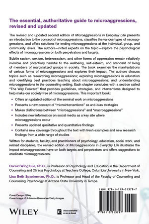 Microaggressions in Everyday Life,New