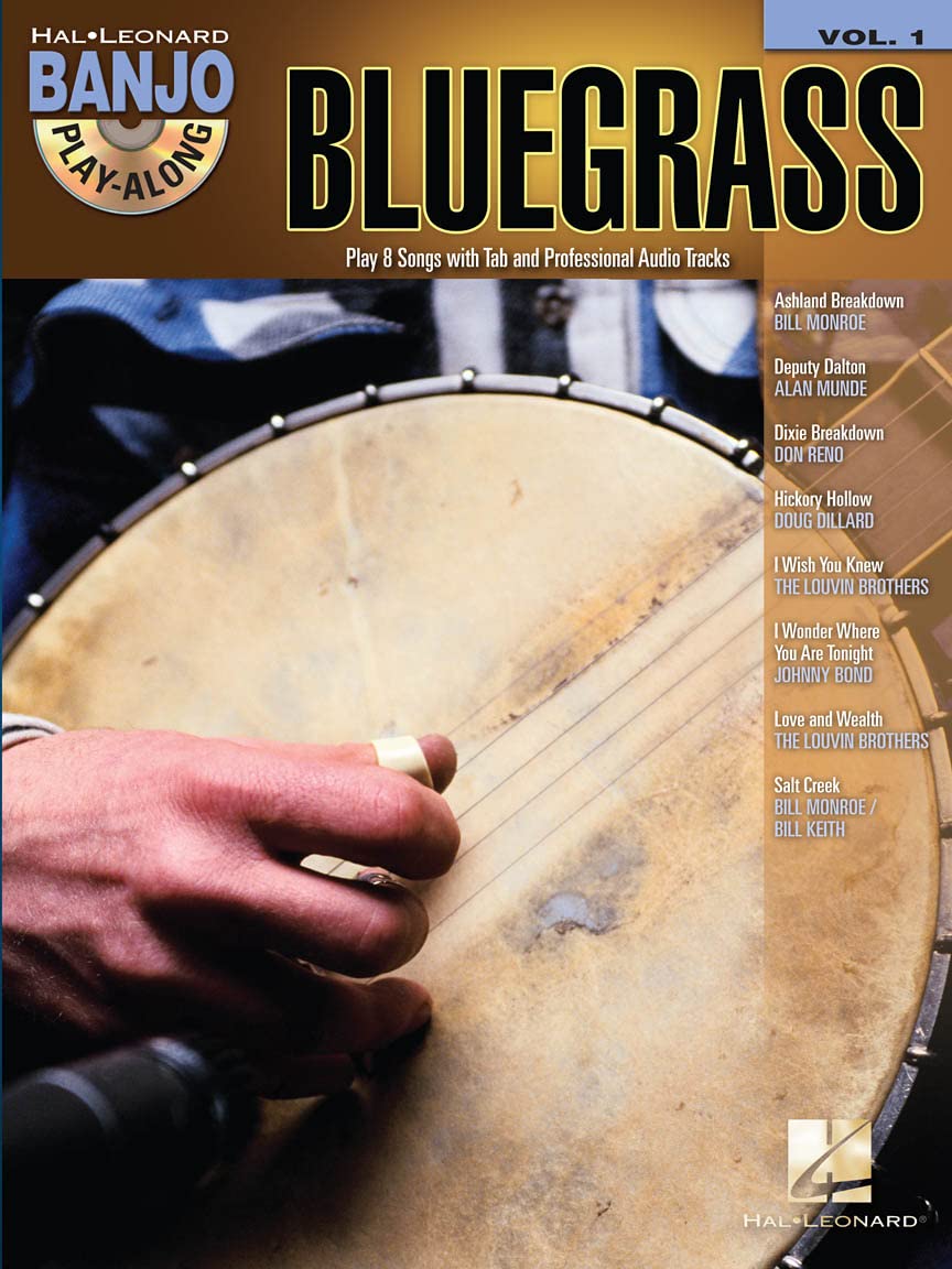 Bluegrass: Banjo Playalong Volume 1 (Hal Leonard Banjo Playalong, 1),Used