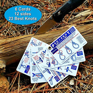 Proknot Outdoor Knots  Portable Waterproof Knot Book,New