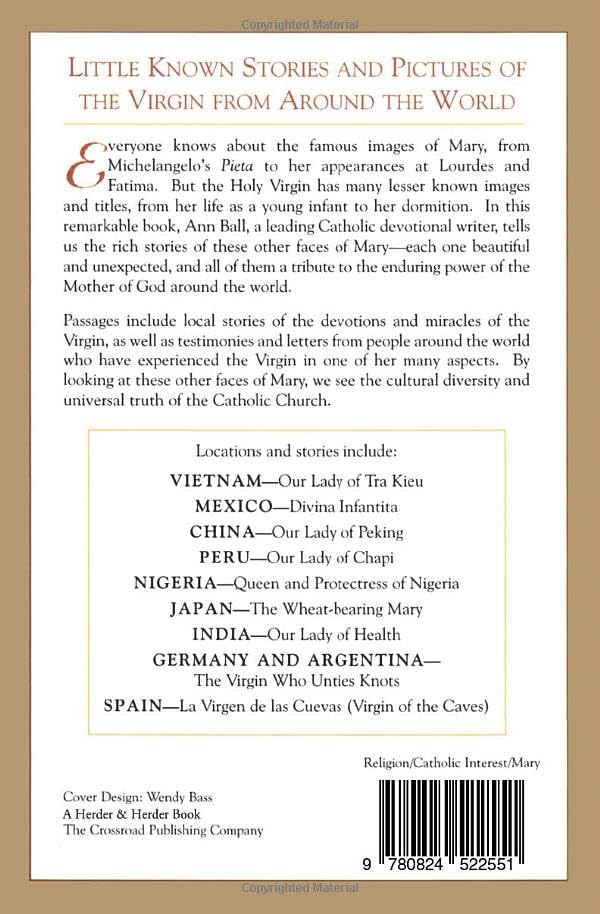 The Other Faces of Mary: Stories, Devotions, and Pictures of the Holy Virgin from Around the World,Used