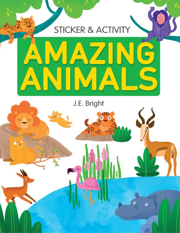 Amazing Animals Activities & Stickers (Clever Sticker & Activity)