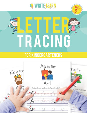 Write & Learn Pages: Letter Tracing For Kindergarteners,Used