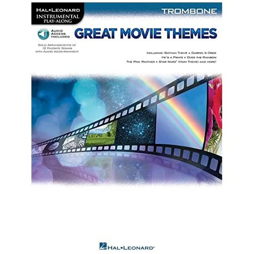 Great Movie Themes: for Trombone Instrumental PlayAlong (Hal Leonard Instrumental Playalong),New