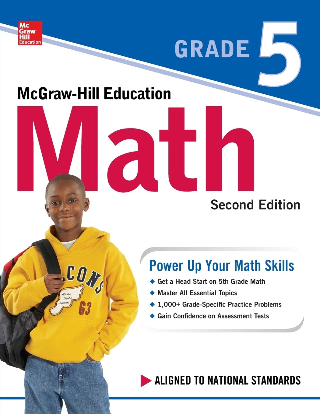 McGrawHill Education Math Grade 5, Second Edition,Used