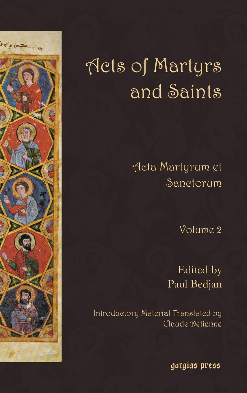 Acts Of Martyrs And Saints (Syriac And English Edition),Used